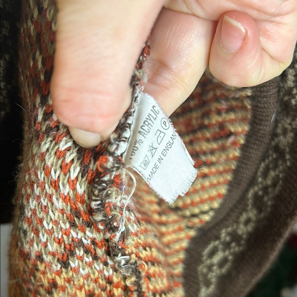 Chico's Multicolor Knit Cardigan - Picture 10 of 12